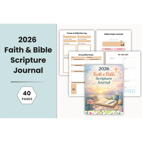 Faith Bible Scripture Journal