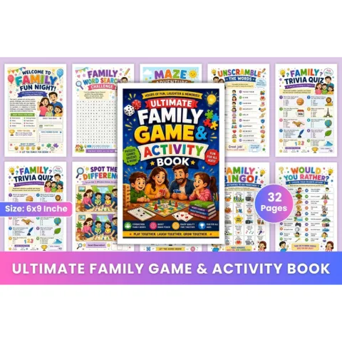 Ultimate Family Game Activity Book
