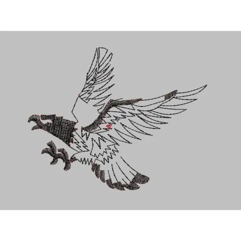 Eagle Embroidery Design