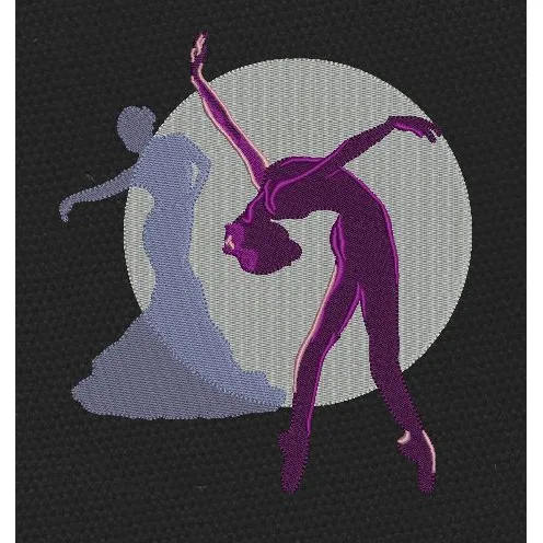Moonlit Grace Embroidery Design