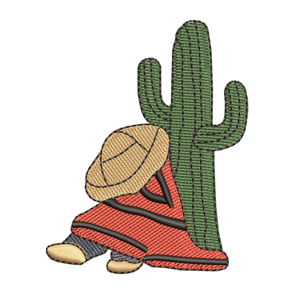 Catres Plant Embroidery Design