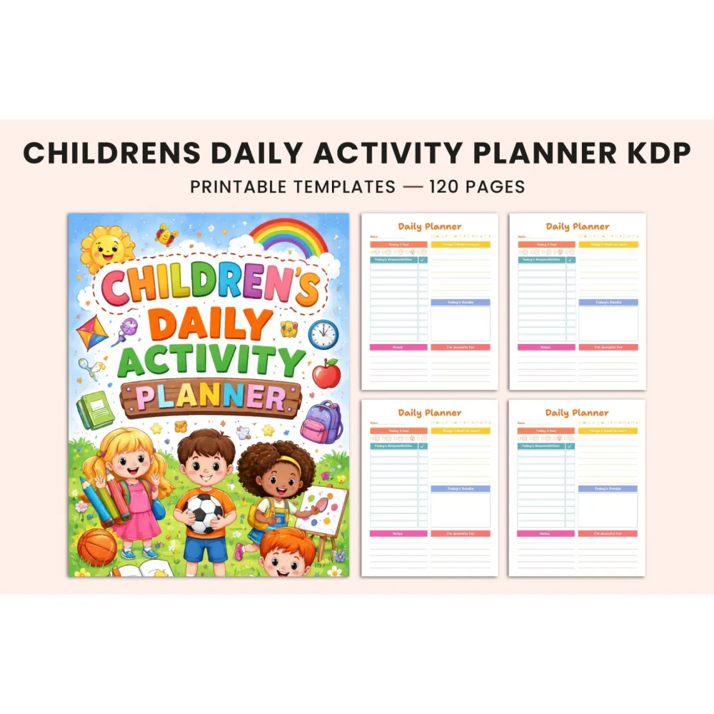 Children's Daily Activity Planner