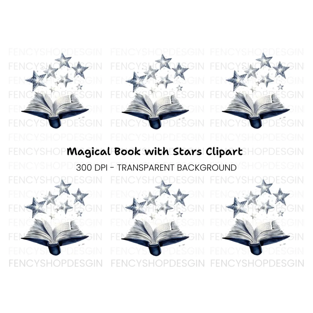 Enchanted Stars Clipart Bundle