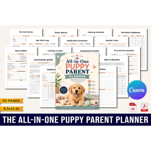 The All In One Puppy Parent Planner
