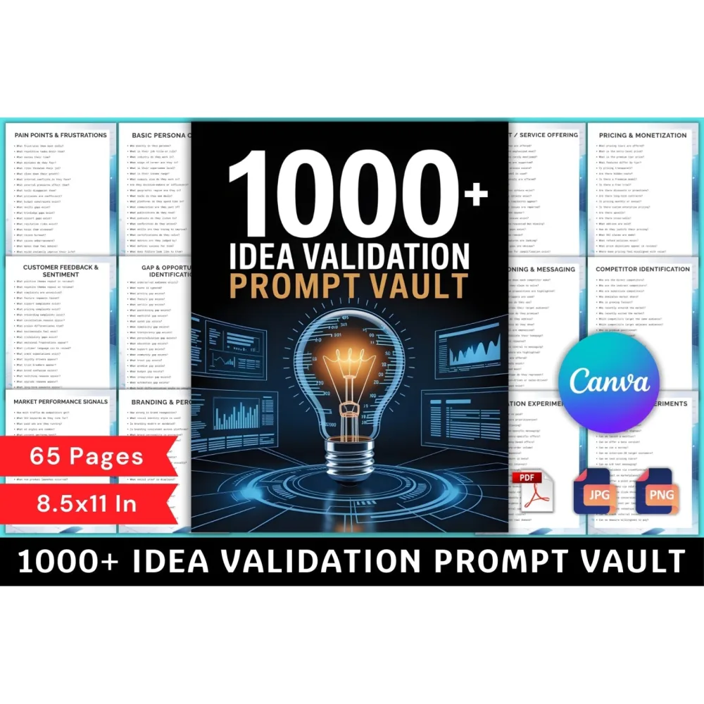Idea Validation Vault Prompts