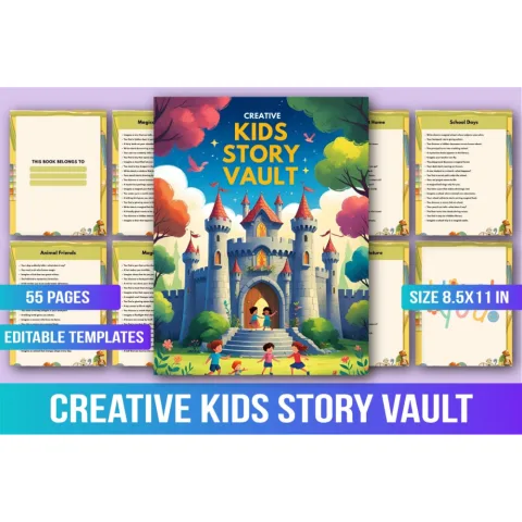 Creative Kids Story Vault Graphics Planner
