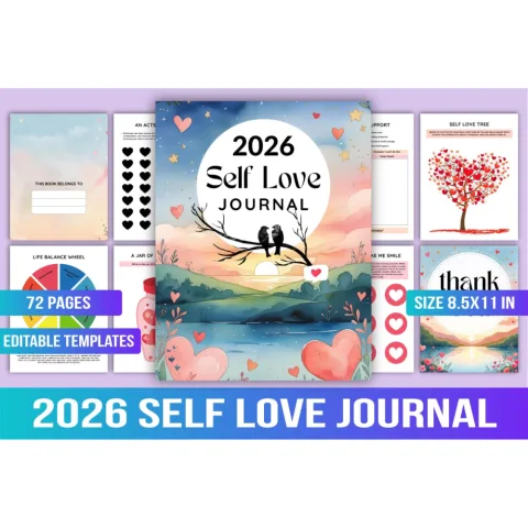 Self Love Journal for Personal Growth