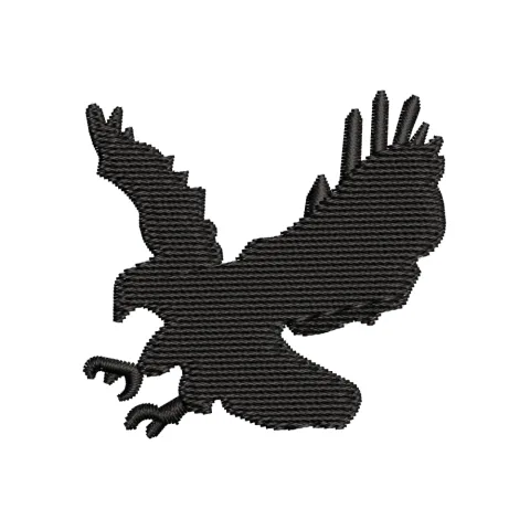 Bird Hawk Embroidery Design