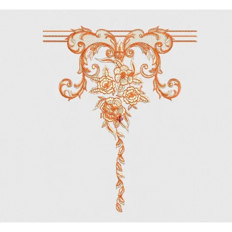 Flower Embroidery Design