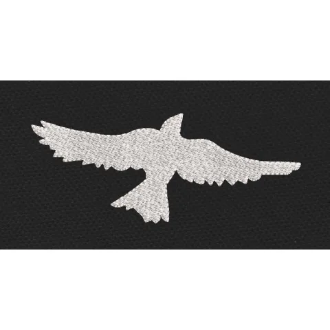 Sky Soar White Wings Embroidery Design