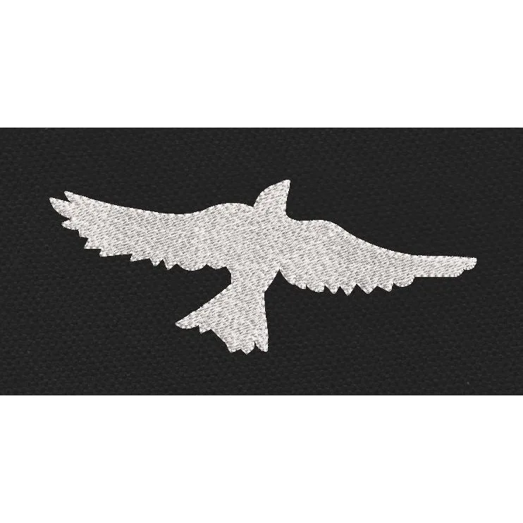 Sky Soar White Wings Embroidery Design