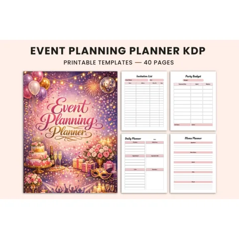 Party Event Planning Planner