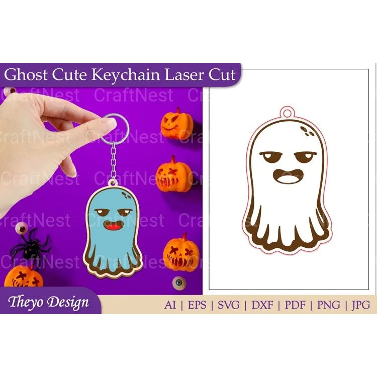 Ghost Keychain from Ghost Keychain Bundle