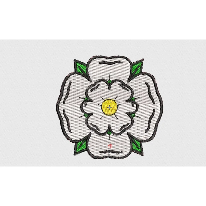 Rose Embroidery Design