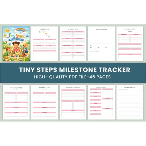 Tiny Steps Milestone Journal