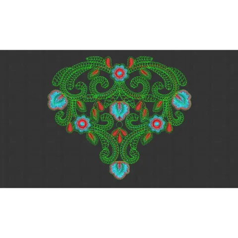 Flower Embroidery Design