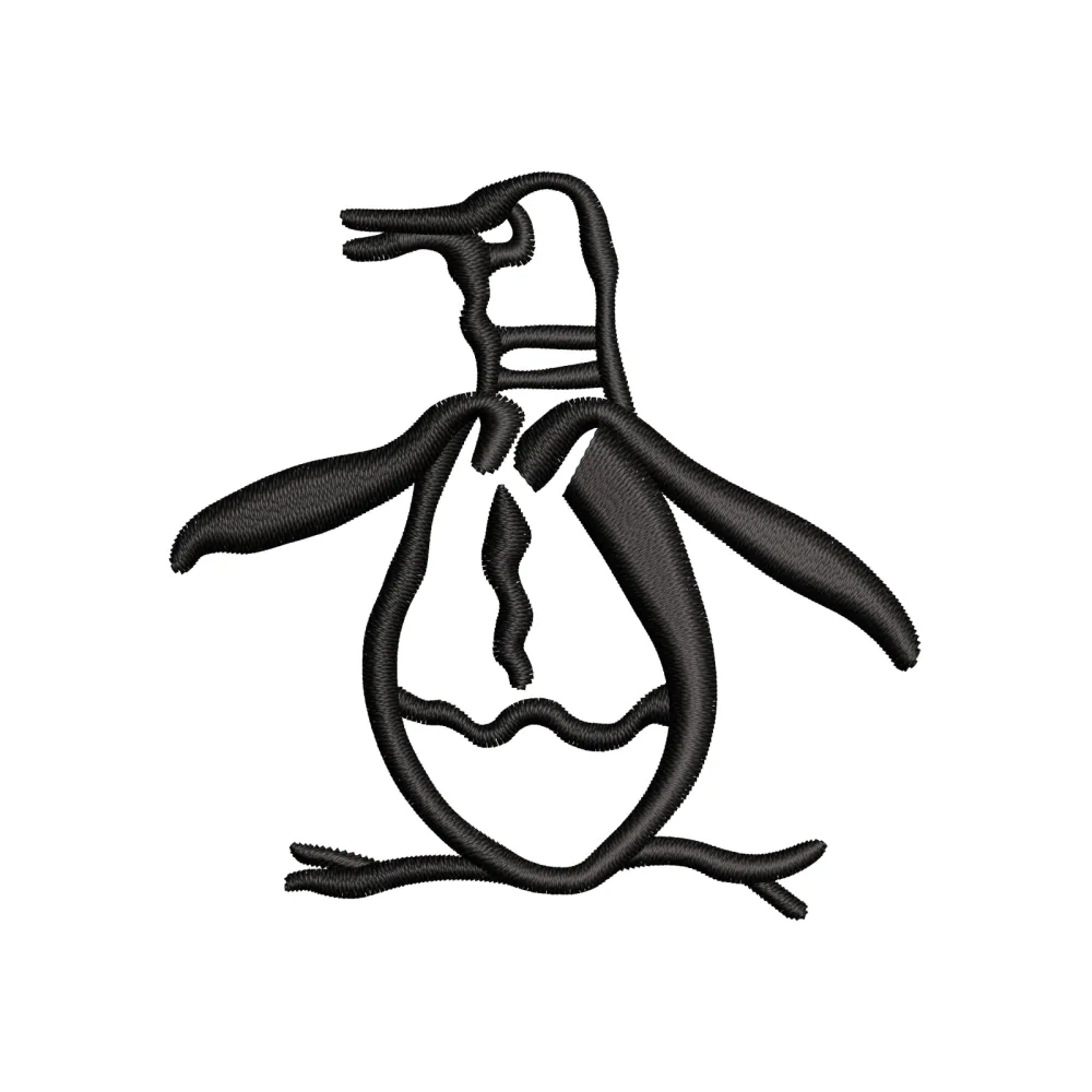 Penguin Embroidery Design