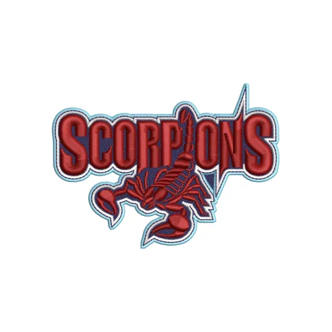 Scorpions Embroidery Design