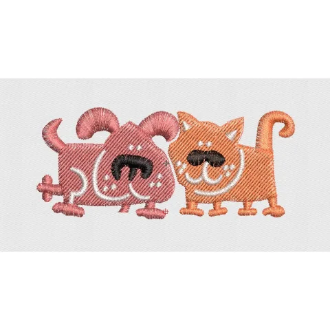 Dog Embroidery Design