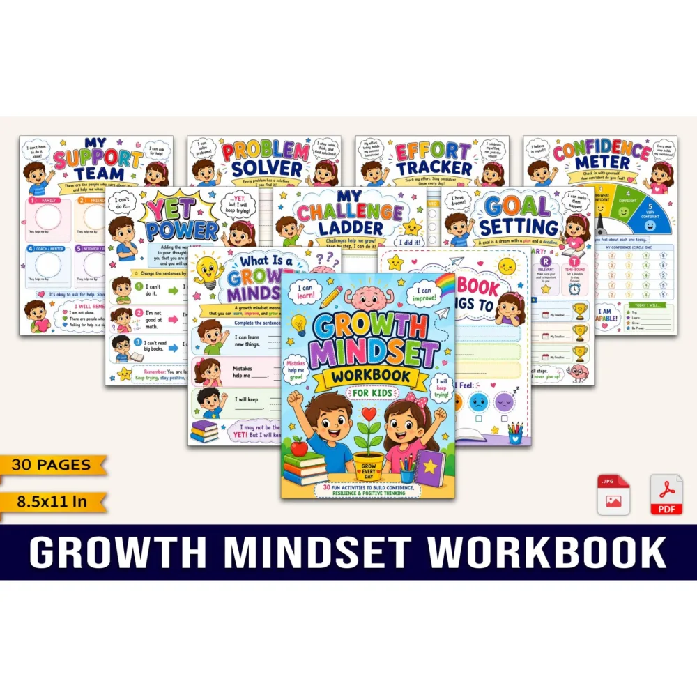 Growth Mindset Workbook