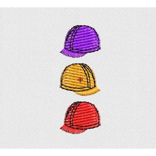 Hat Embroidery Design