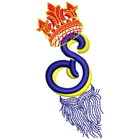 Baba Look Embroidery Design