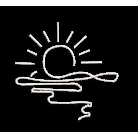 Sun Art Embroidery Design