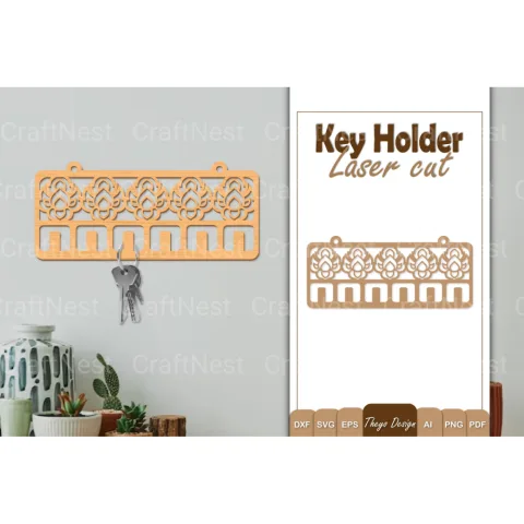 Key Holder SVG Bundle