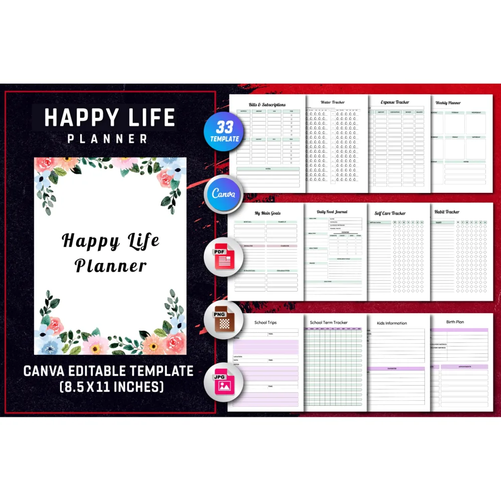 Happy Life Planner