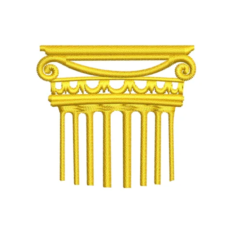 Fort Embroidery Design