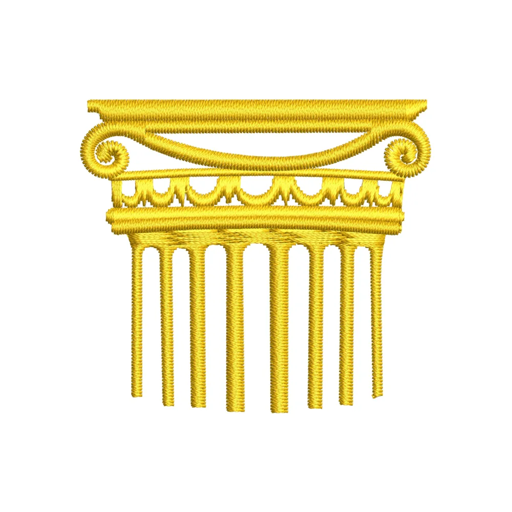Fort Embroidery Design