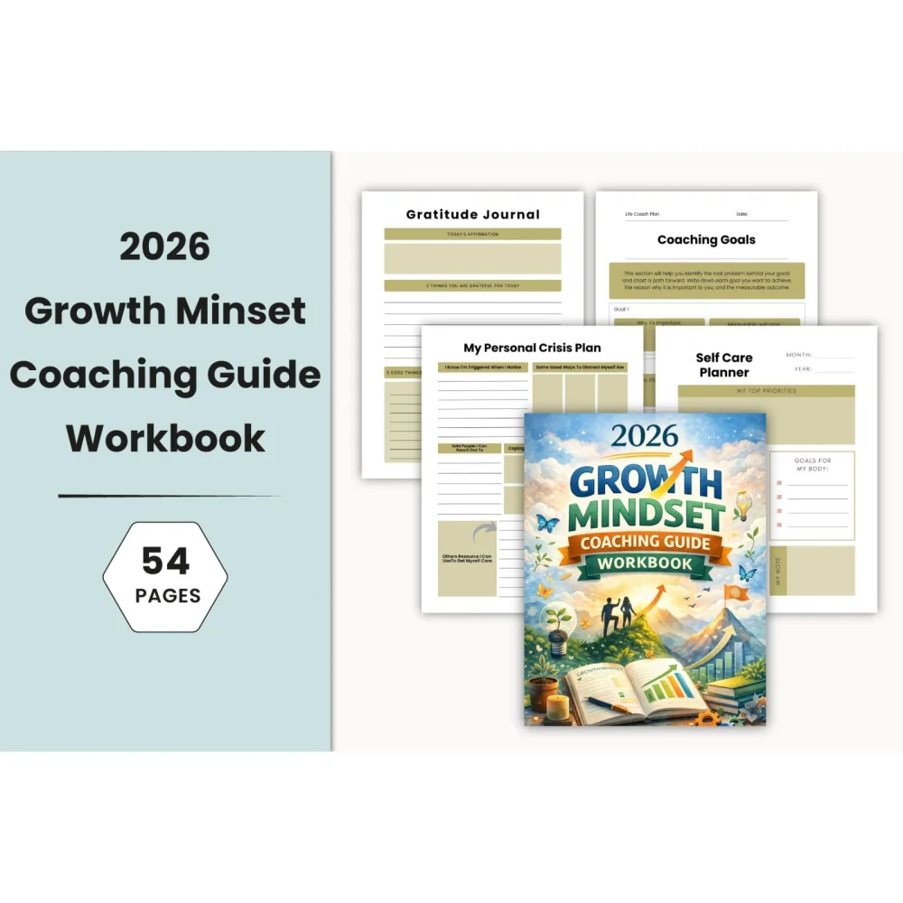 Growth Mindset Coaching Guide Workbook