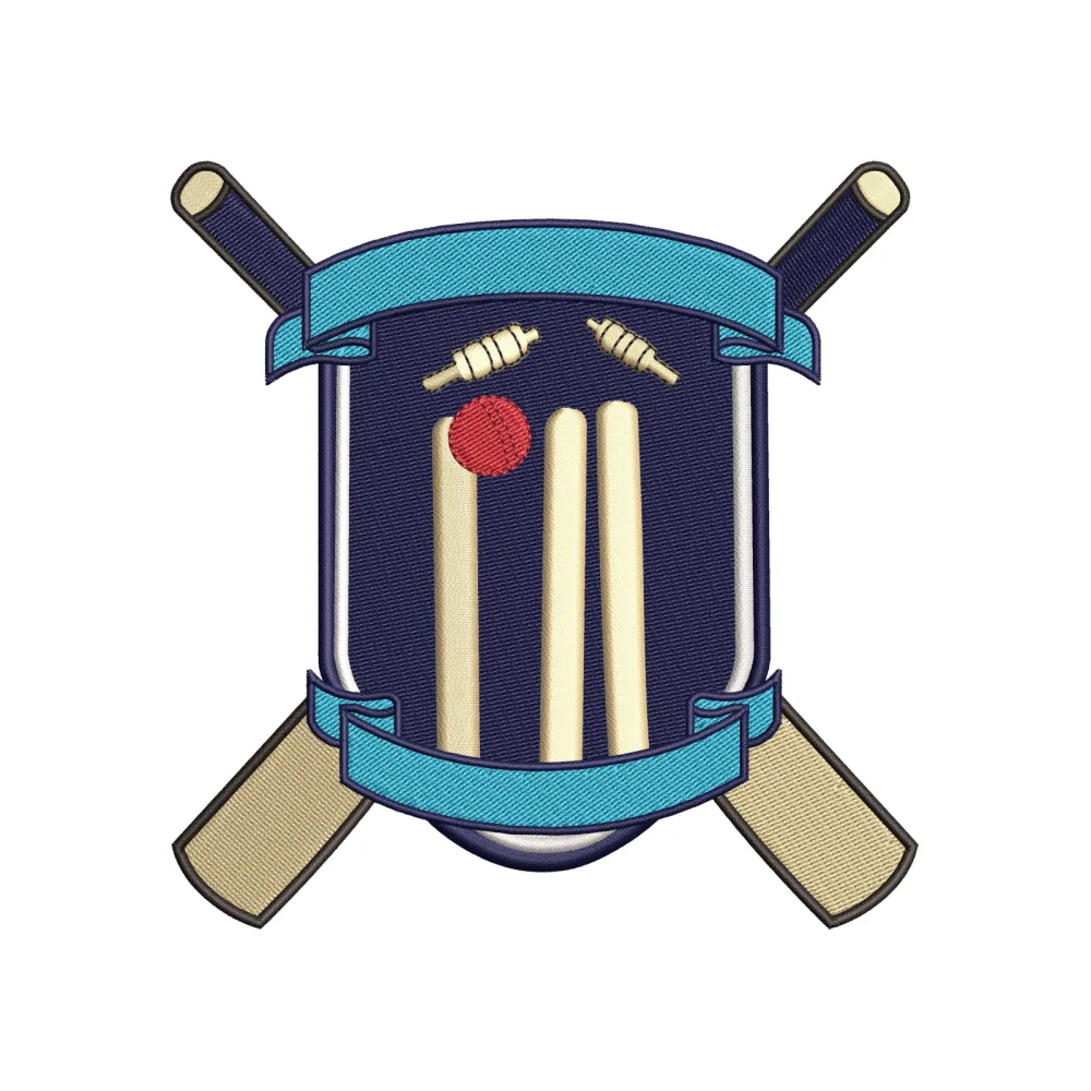 Cricket Bag Embroidery Design