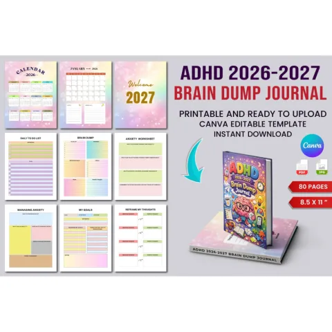 ADHD Brain Dump Journal