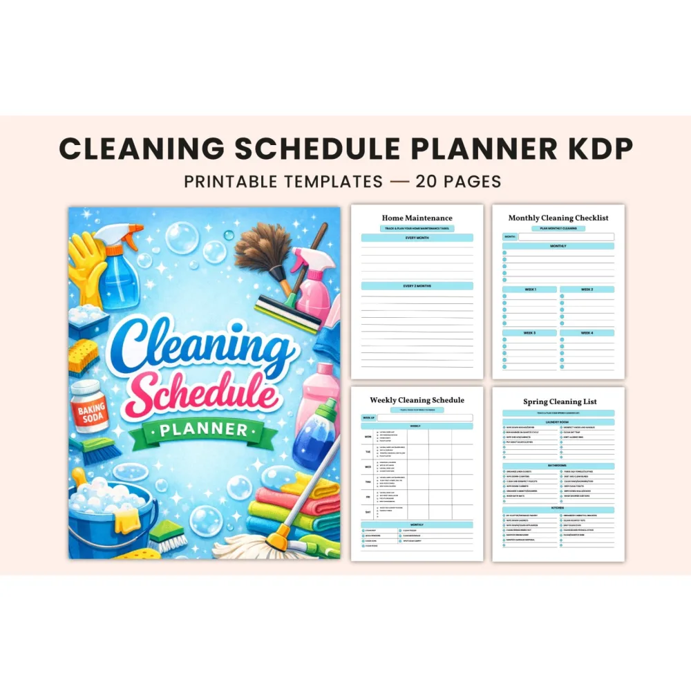 Cleaning Schedule Planner