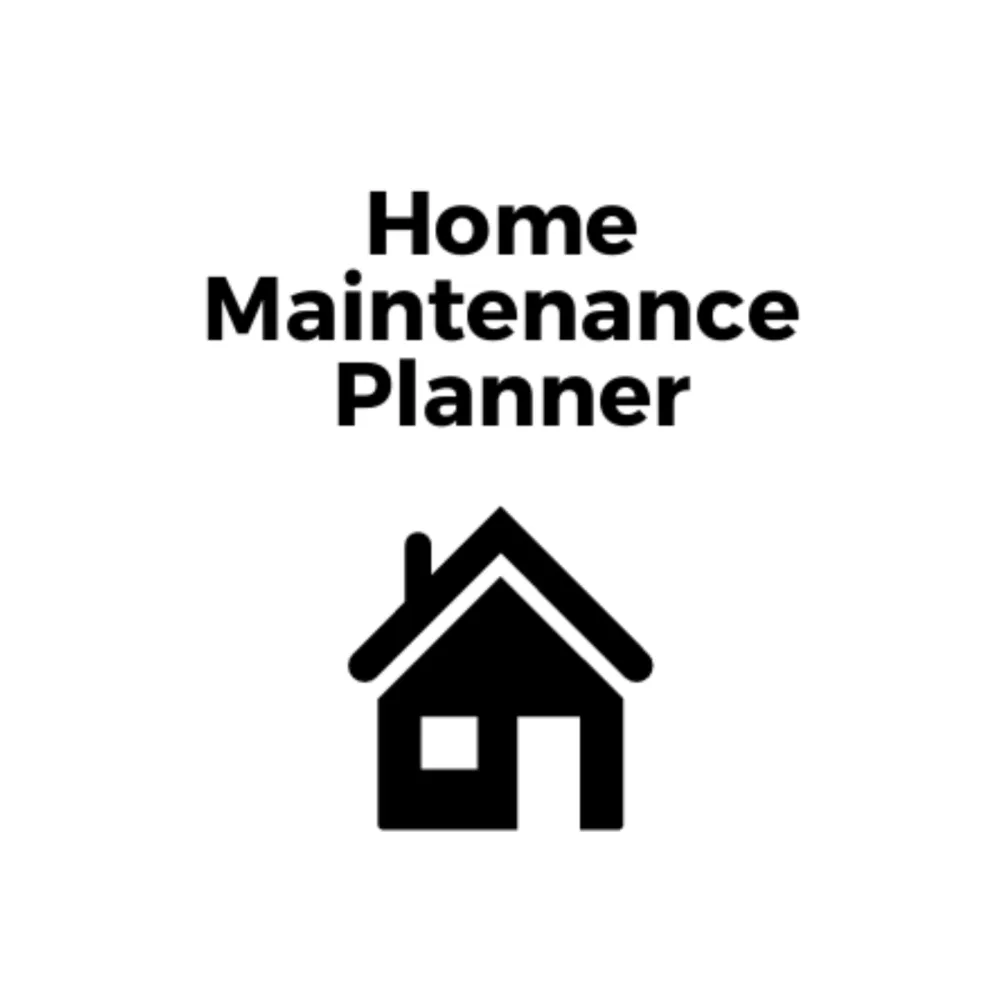 Home Maintenance Planner Bundle