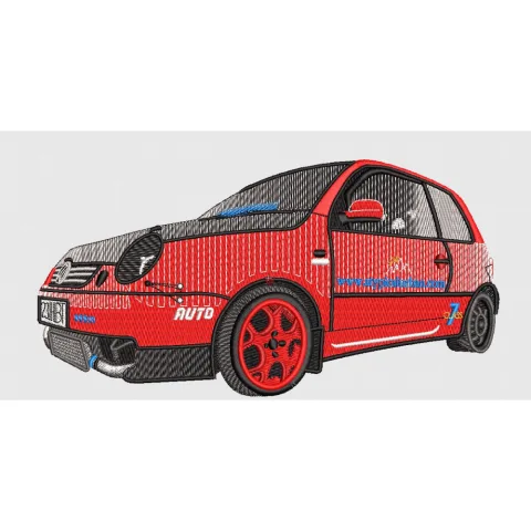 Car Embroidery Design