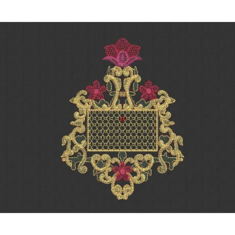 Flower Embroidery Design
