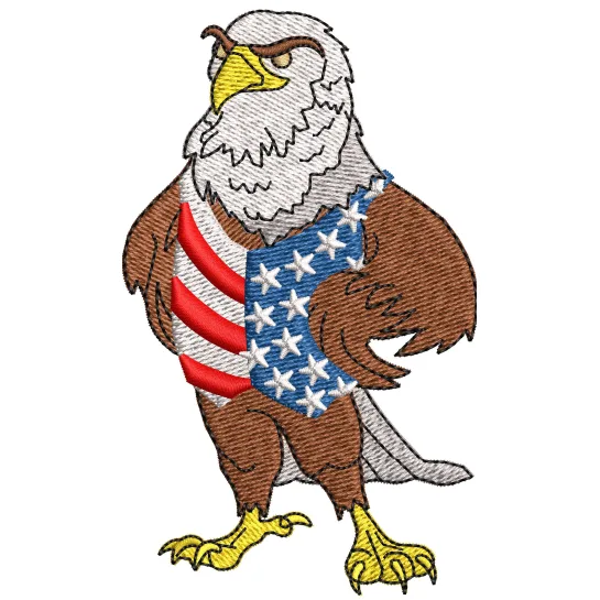Eagle Embroidery Design