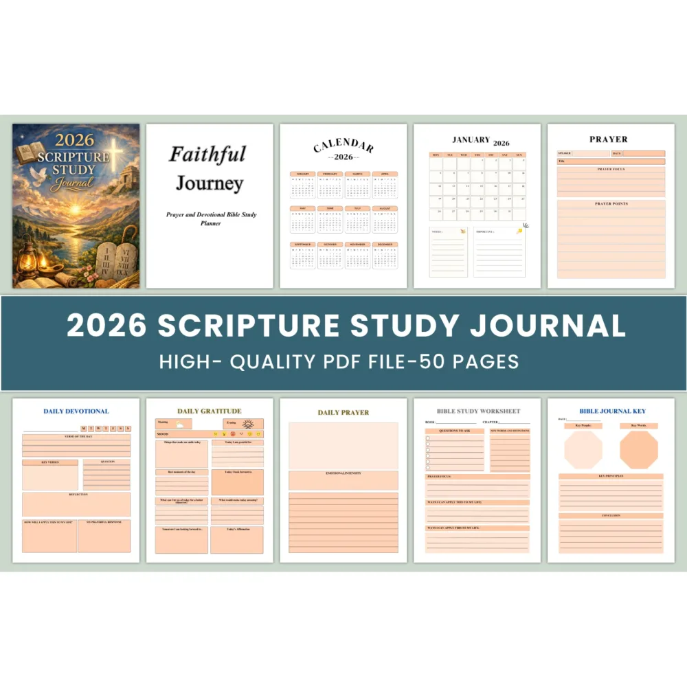Scripture Study Journal