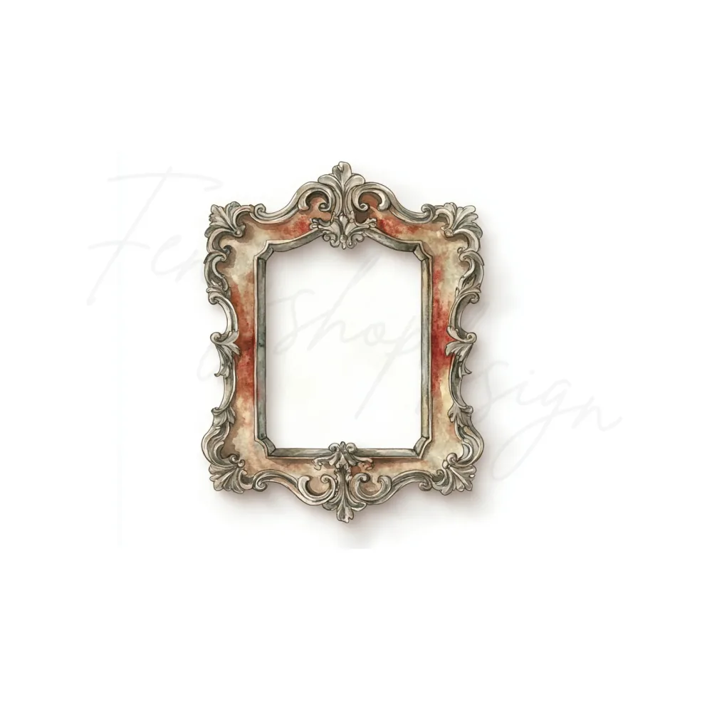 Vintage Ornate Frames Clipart Bundle