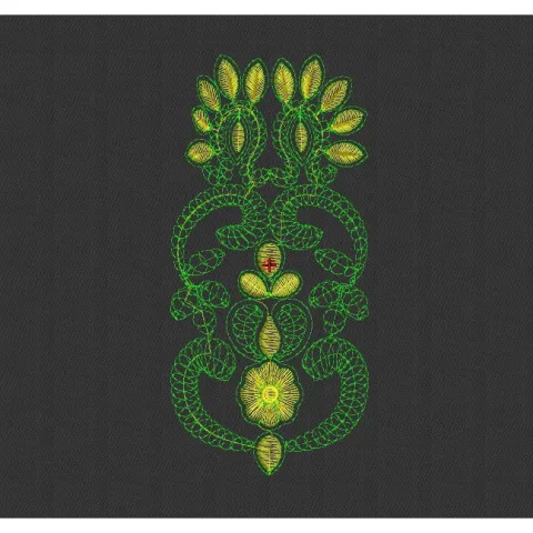 Flower Embroidery Design