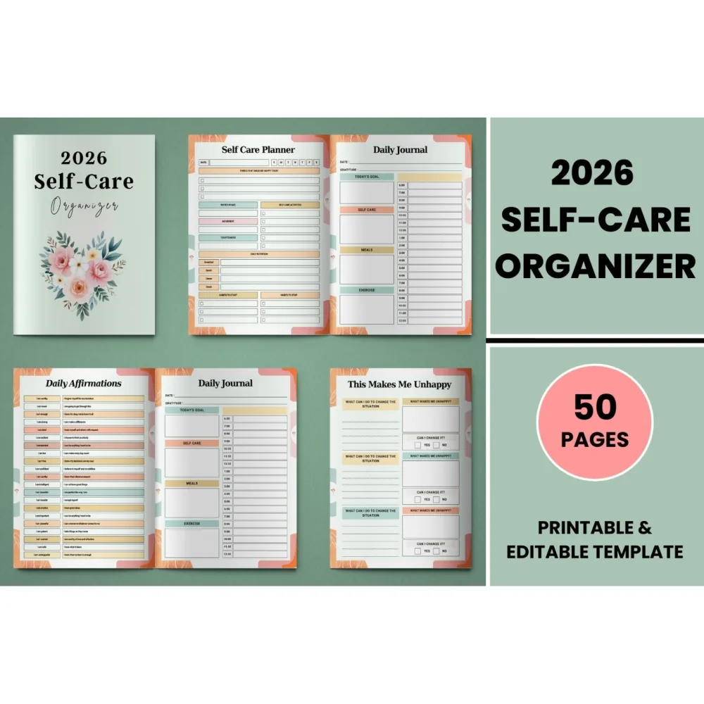 Self Care Planner