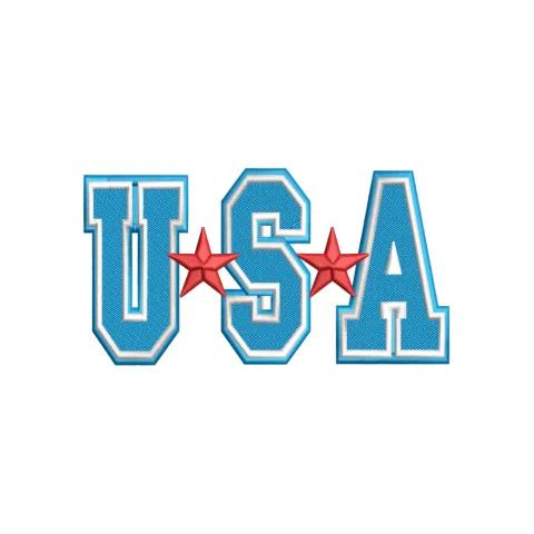USA Embroidery Design