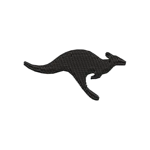 Kangaroo Embroidery Design