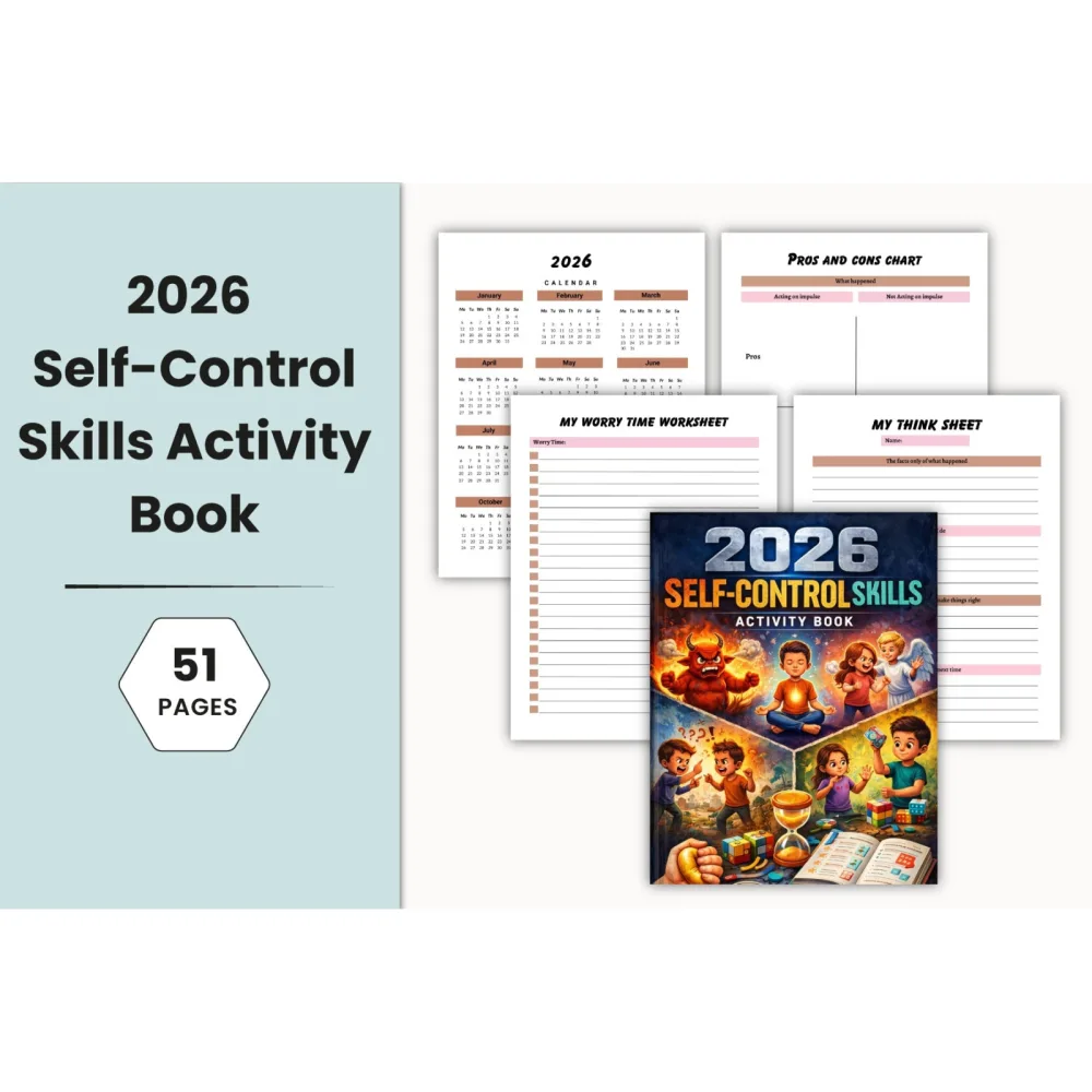 Self Control Skills Activity Planner