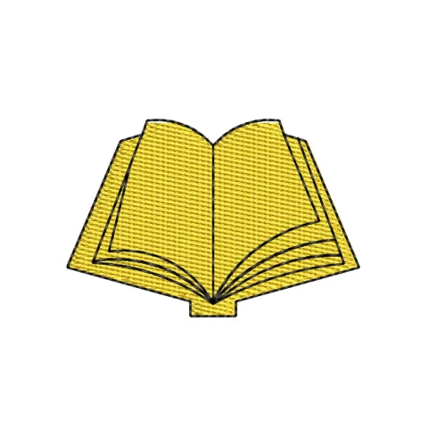 Note Book Embroidery Design