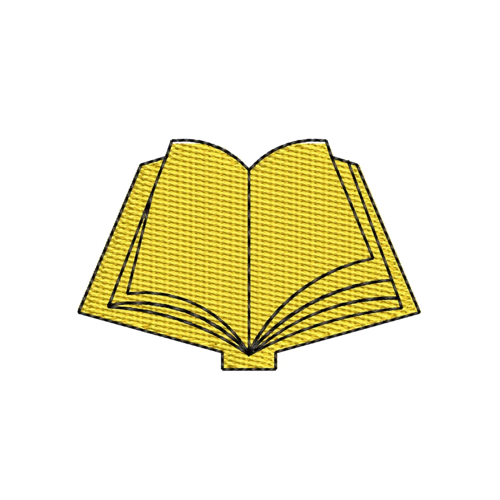 Note Book Embroidery Design