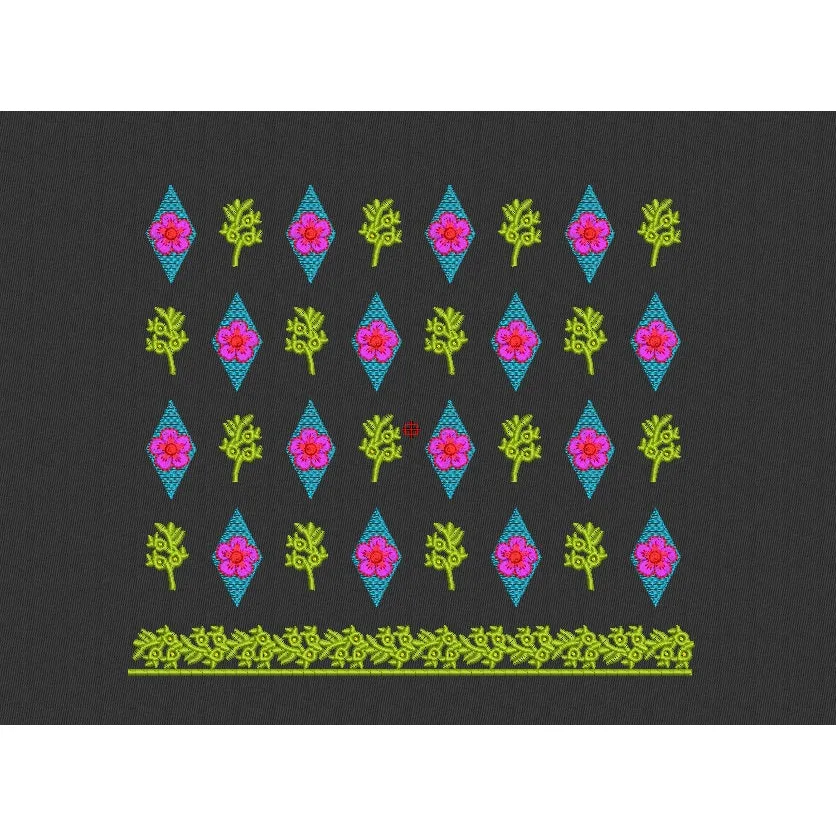 Flower Embroidery Design