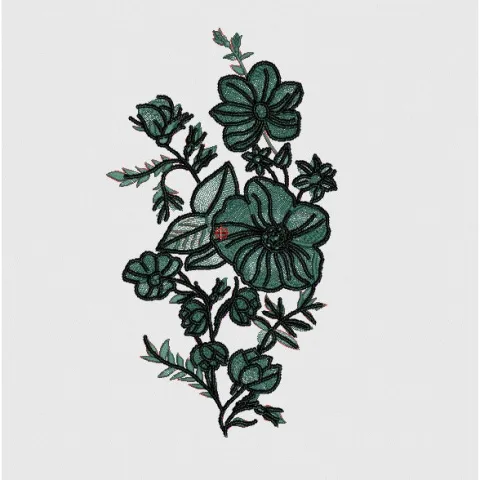 Flower Embroidery Design